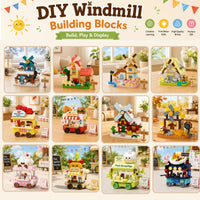 Thumbnail for DIY Windmill Building Blocks – Kreatywne i wymagające – zestaw klocków