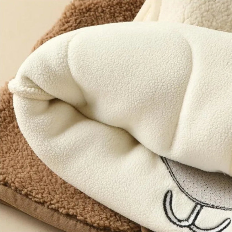 Baby Bear Fleece Vest – Ciepła i miękka – dziecięca kamizelka z motywem misia