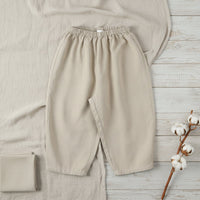 Thumbnail for Plaid Cotton Pants – Lekkie i przewiewne – spodnie w stylu balonowym/haremowym