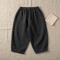 Thumbnail for Plaid Cotton Pants – Lekkie i przewiewne – spodnie w stylu balonowym/haremowym