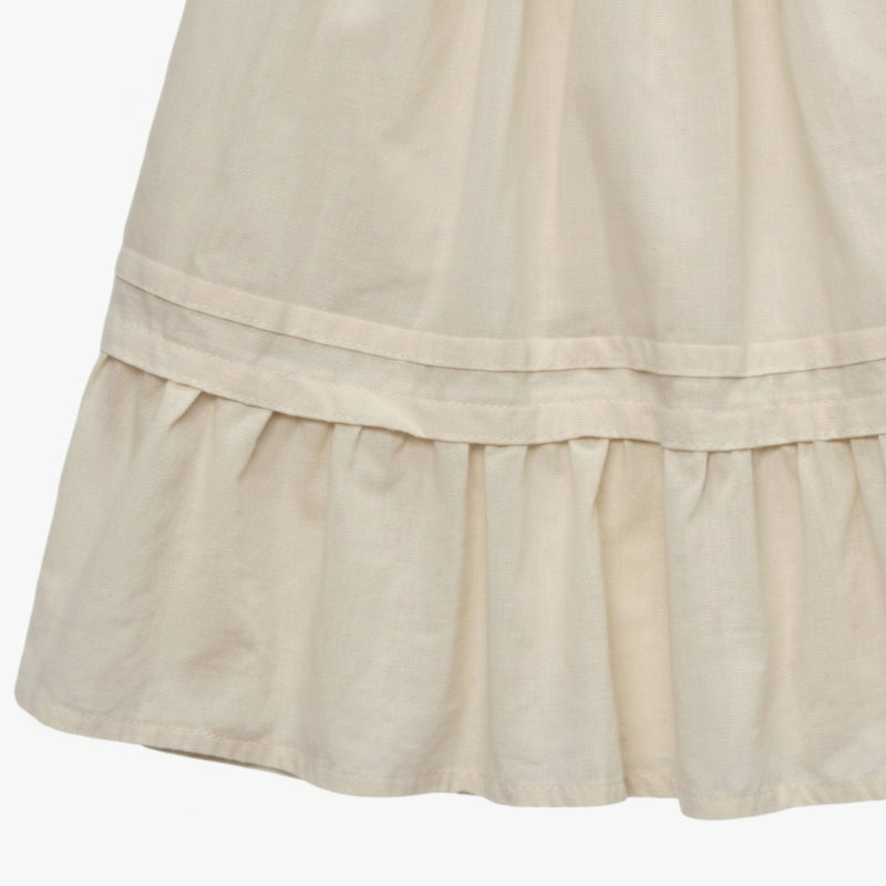 Princess Dress – Stylowa i wygodna – sukienka z haftowanym kołnierzem