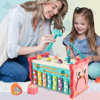 Thumbnail for Montessori Hammering Toy – Motoryka i nauka – zestaw zabawowy 8 w 1