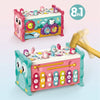 Montessori Hammering Toy – Motoryka i nauka – zestaw zabawowy 8 w 1