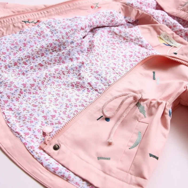Girls Windbreaker Jacket – Lekka i stylowa – kurtka dziecięca