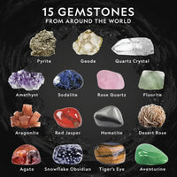 Thumbnail for Gemstone Dig Kit – Odkrywanie i nauka – zestaw do wydobywania kryształów
