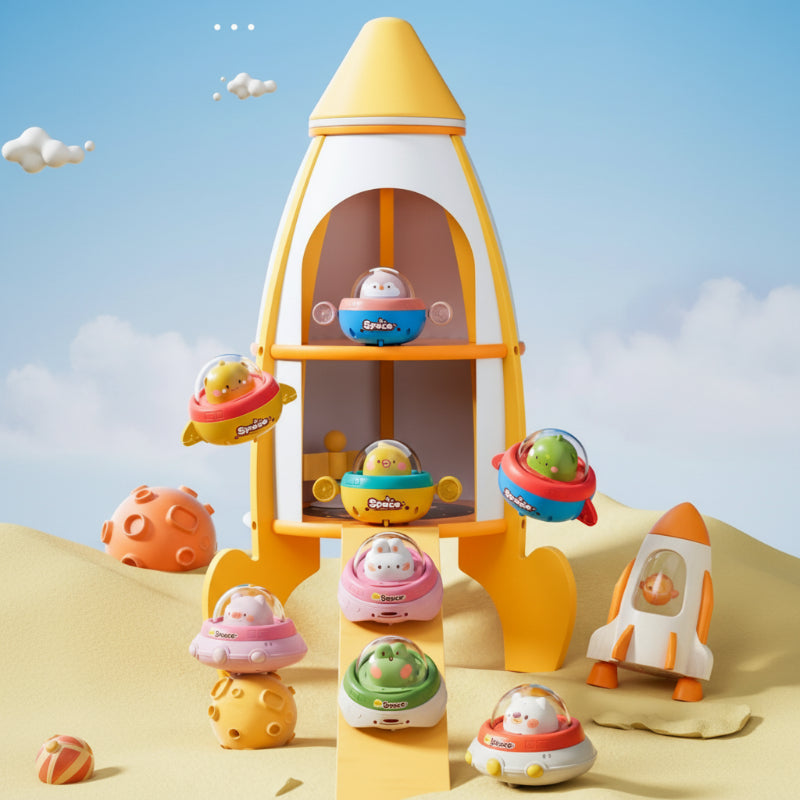 Push and Go UFO Toy – Motoryka i zabawa – Zabawki UFO