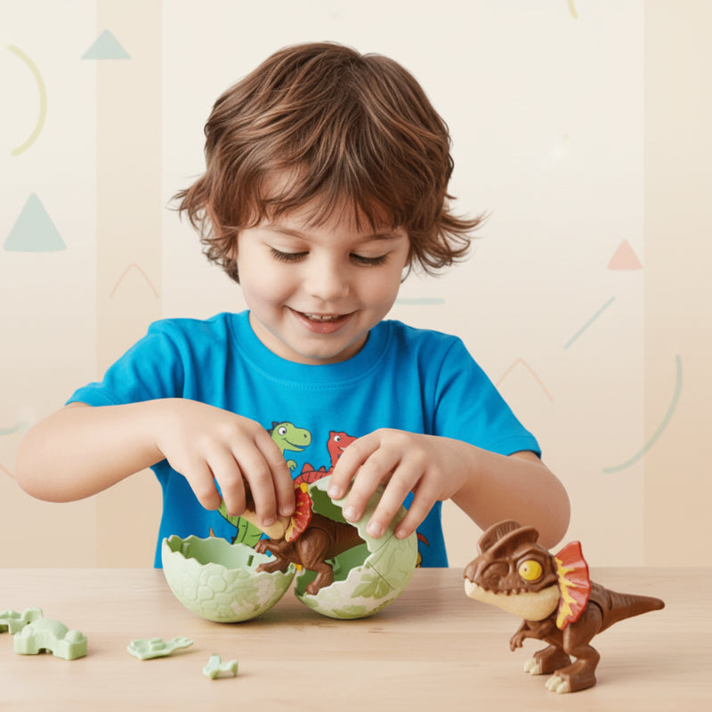 Transforming Dinosaur Toy – Interaktywne i fajne – zabawka „Jajo dinozaura”