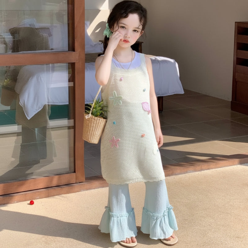 Girls Summer Outfit – Modny i wygodny – letni zestaw odzieży dziecięcej