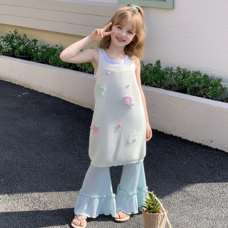Girls Summer Outfit – Modny i wygodny – letni zestaw odzieży dziecięcej