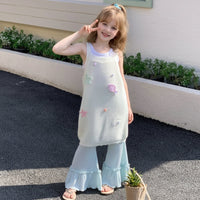 Thumbnail for Girls Summer Outfit – Modny i wygodny – letni zestaw odzieży dziecięcej