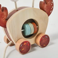 Thumbnail for Crab Pull Toy™ – Zabawa i nauka – Drewniany krab