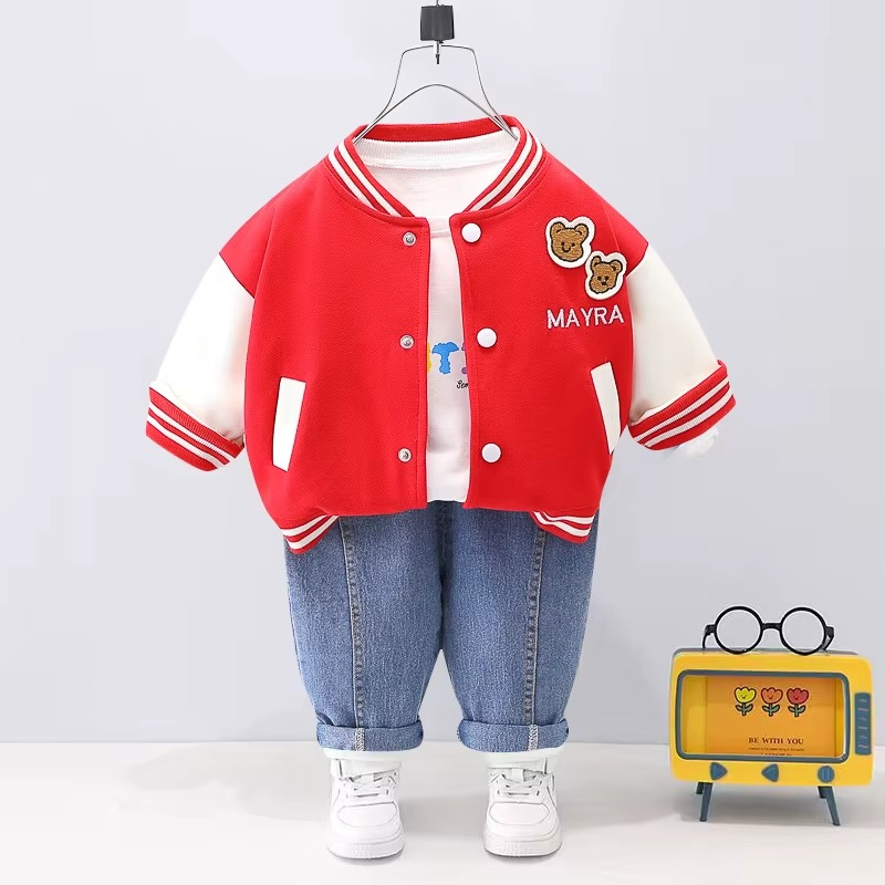 Mini Fashion™ - Maluch i przygoda - 3-częściowy zestaw ubrań