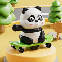 Thumbnail for PandaPlay – Zabawna i aktywna – zabawka-panda z mechanizmem nakręcanym
