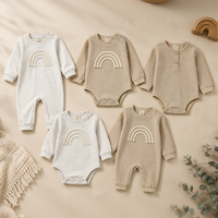 Thumbnail for SnuggleHue – Miękkie i wygodne – tęczowe body dla niemowląt