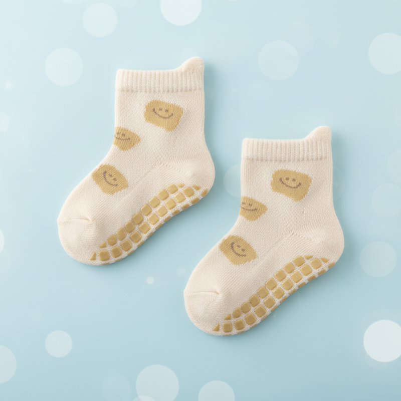 Soft Grip Socks – Miękkie i praktyczne – skarpetki antypoślizgowe dla niemowląt