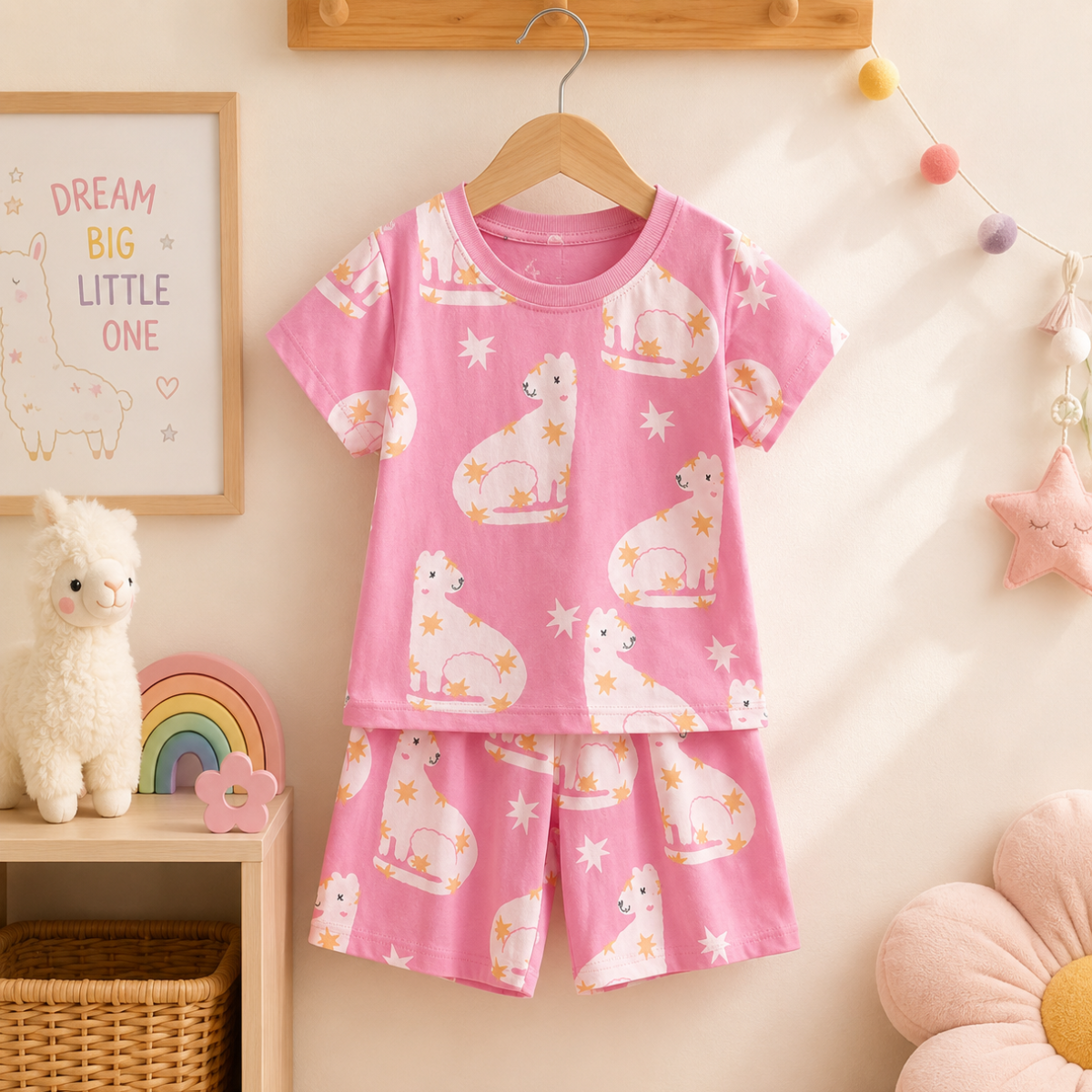 SunnyBloom – Zomer & Schattig – Dopasowany zestaw letni