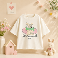 Thumbnail for SunnyKids – Wygodna i urocza – koszulka oversize z nadrukiem z kreskówki