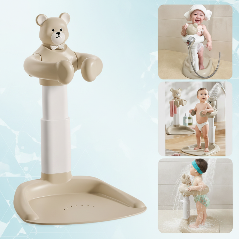 TinyBath – Bezpieczny i stabilny – stojak do kąpieli dla niemowląt
