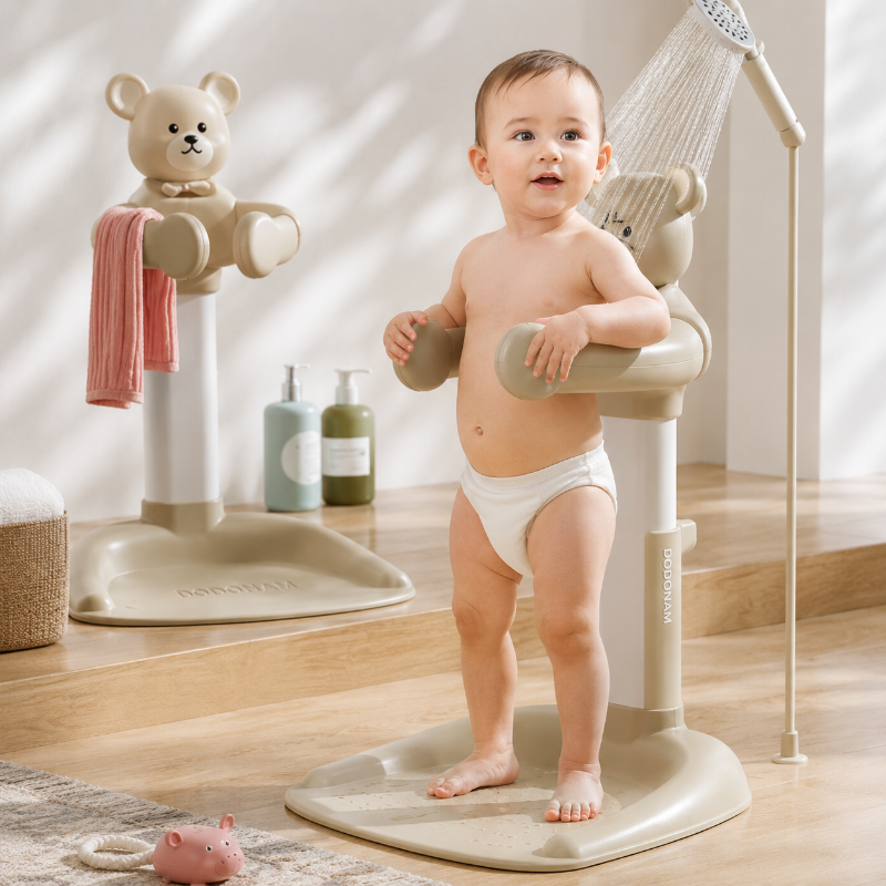 TinyBath – Bezpieczny i stabilny – stojak do kąpieli dla niemowląt