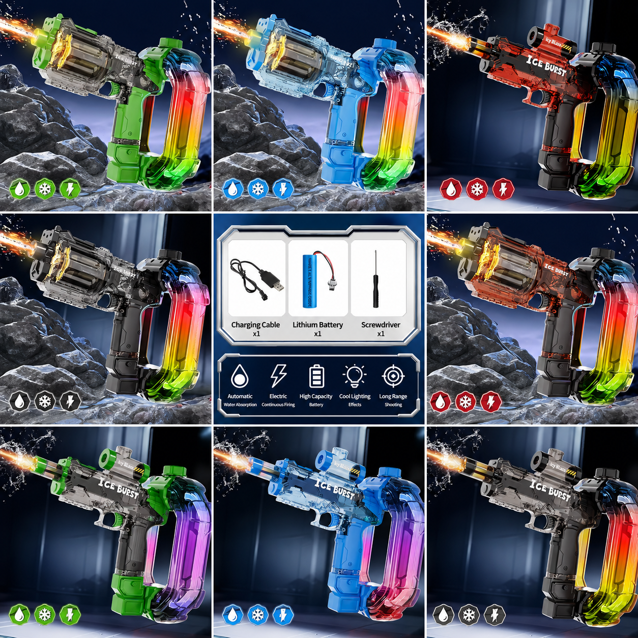 TurboBlaster – Promocja i świetna zabawa – pistolet na wodę „Ruimte”