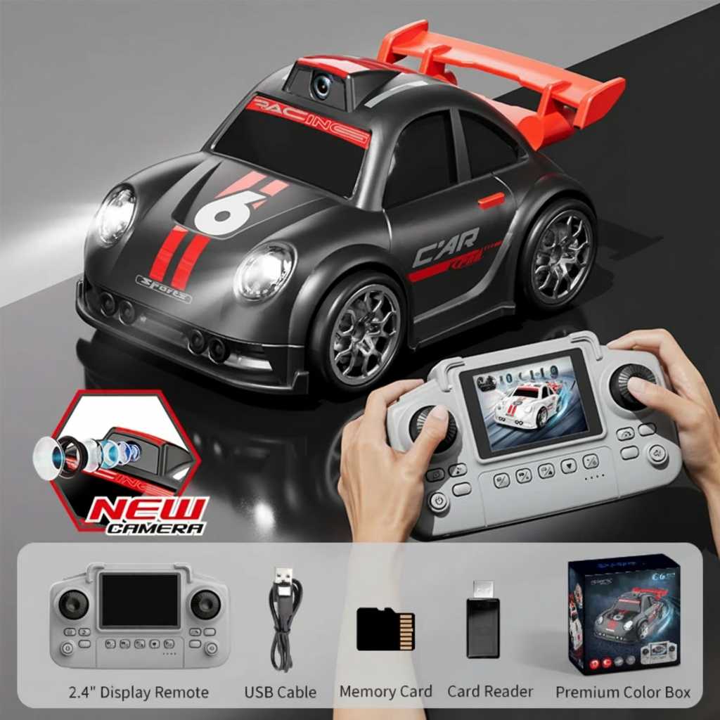 RacePro – RC i akrobacje – Samochód wyścigowy z czujnikiem driftu i kamerą