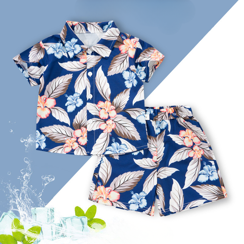 Mini Fashion™ - Świeżość i radość - Kwiatowy zestaw dla chłopców