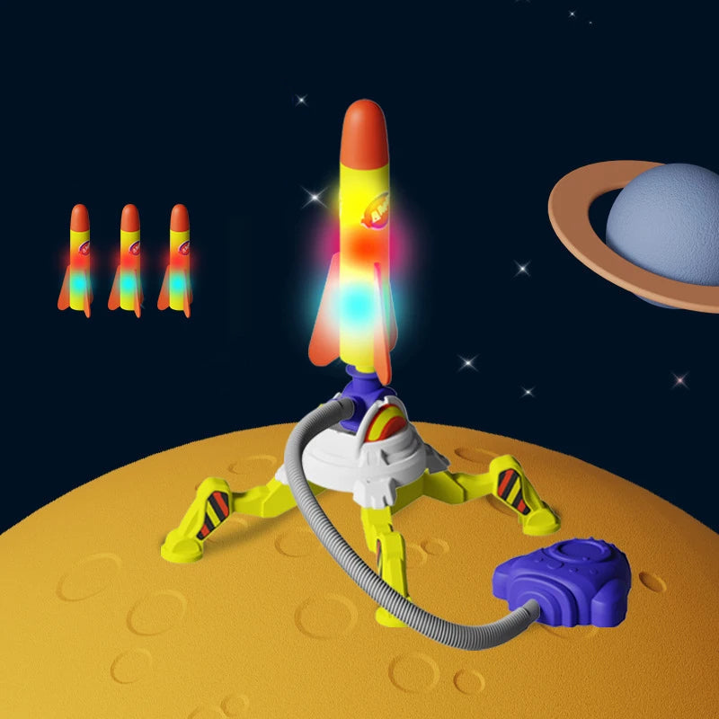 Air Rocket - Skacz i wystrzeliwuj – zabawka rakieta