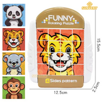 Thumbnail for Twisty Puzzle™ - Puzzle obrotowe - Układanka dla dzieci