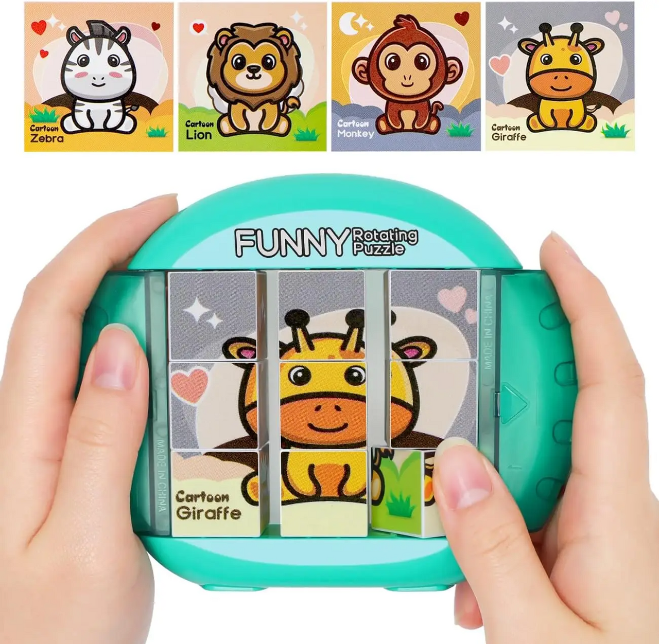 Twisty Puzzle™ - Puzzle obrotowe - Układanka dla dzieci