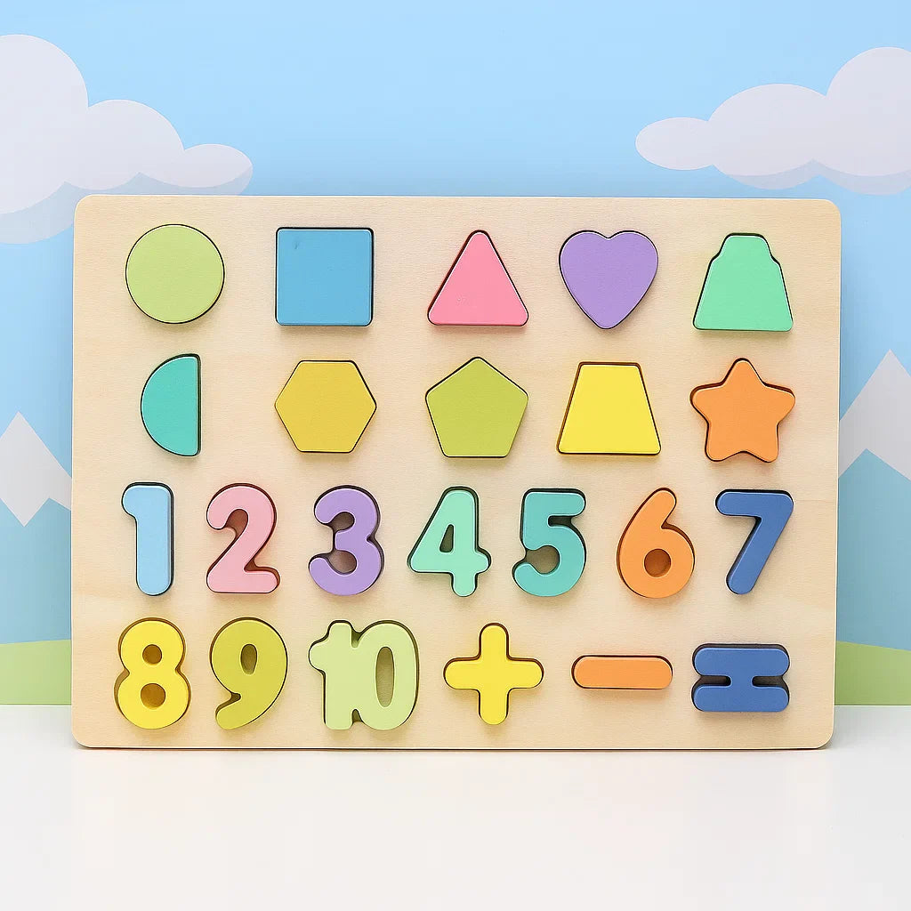 AlphaBlocks – Drewniane i edukacyjne – puzzle z literami 3D