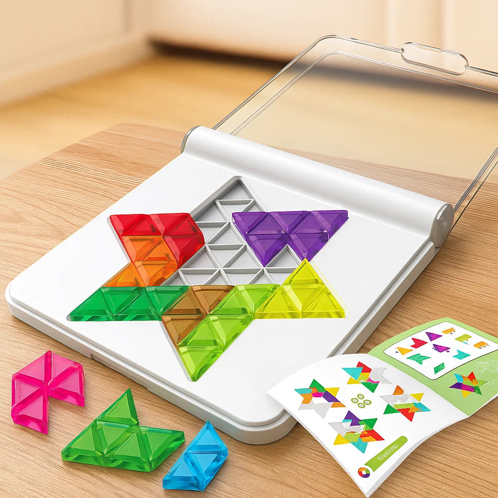 LogicStar – Kreatywne i edukacyjne – gra planszowa z puzzlami