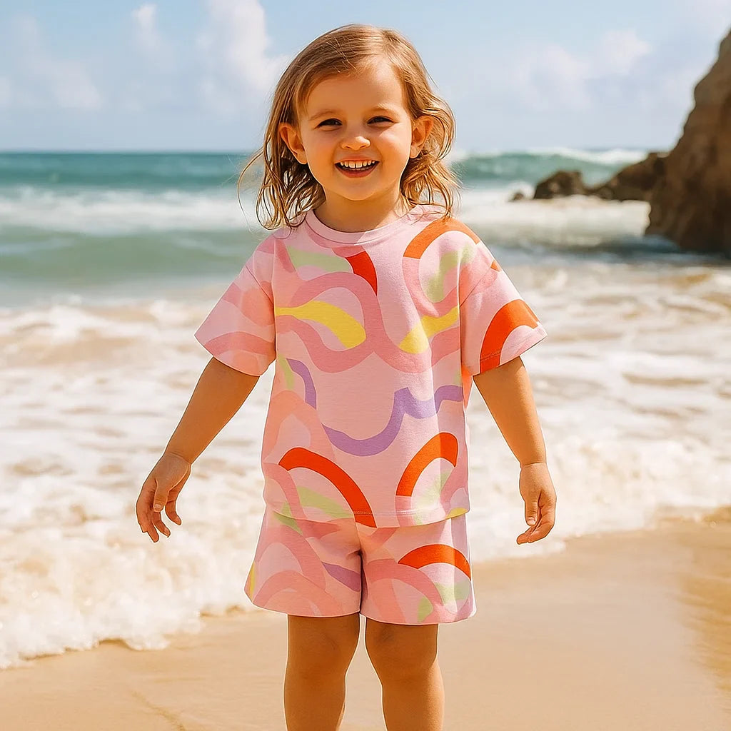 SunnyBloom – Zomer & Schattig – Dopasowany zestaw letni