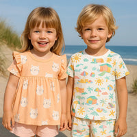 Thumbnail for SunnyBloom – Zomer & Schattig – Dopasowany zestaw letni