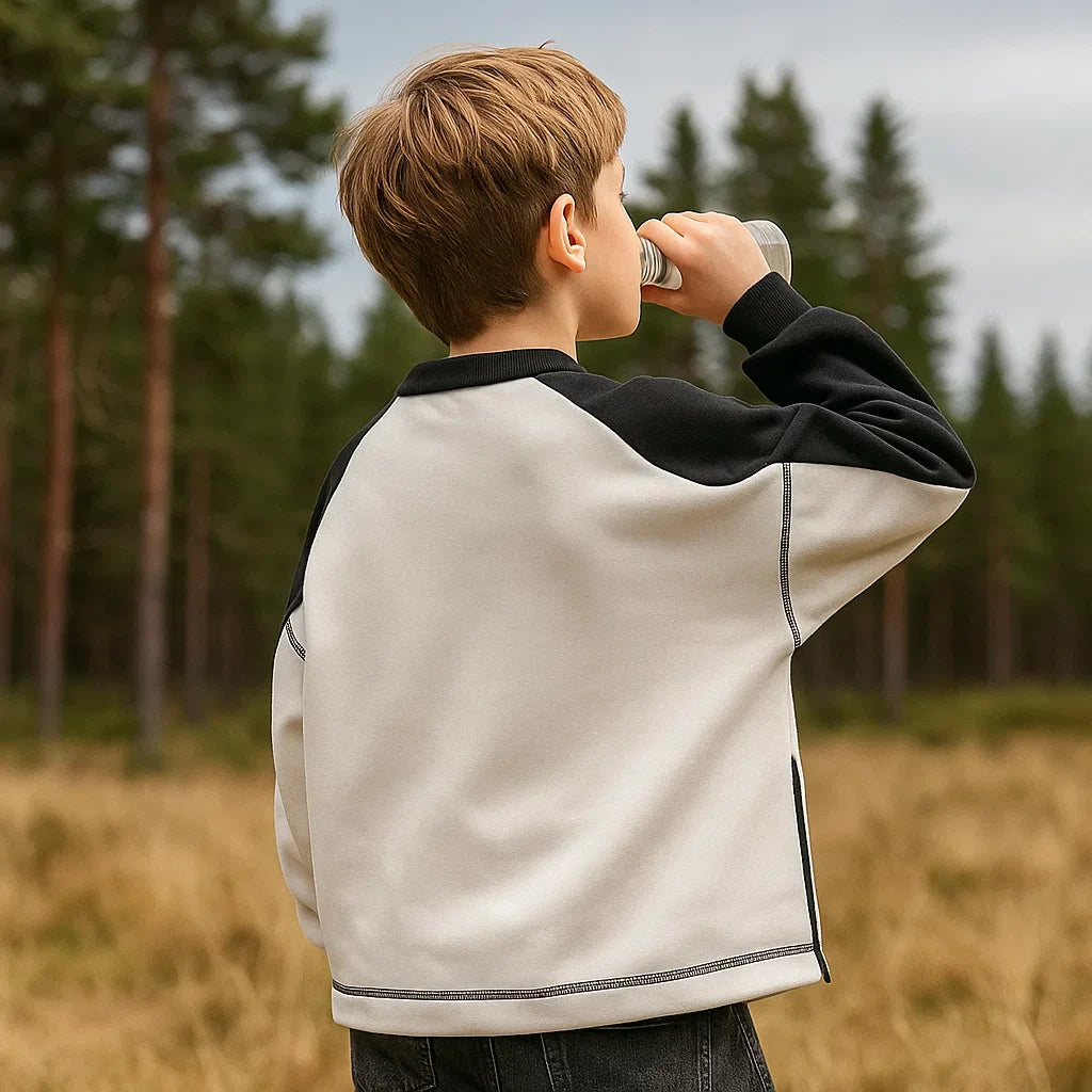 MiniFashion – Zabawny i klasyczny – bawełniany sweter