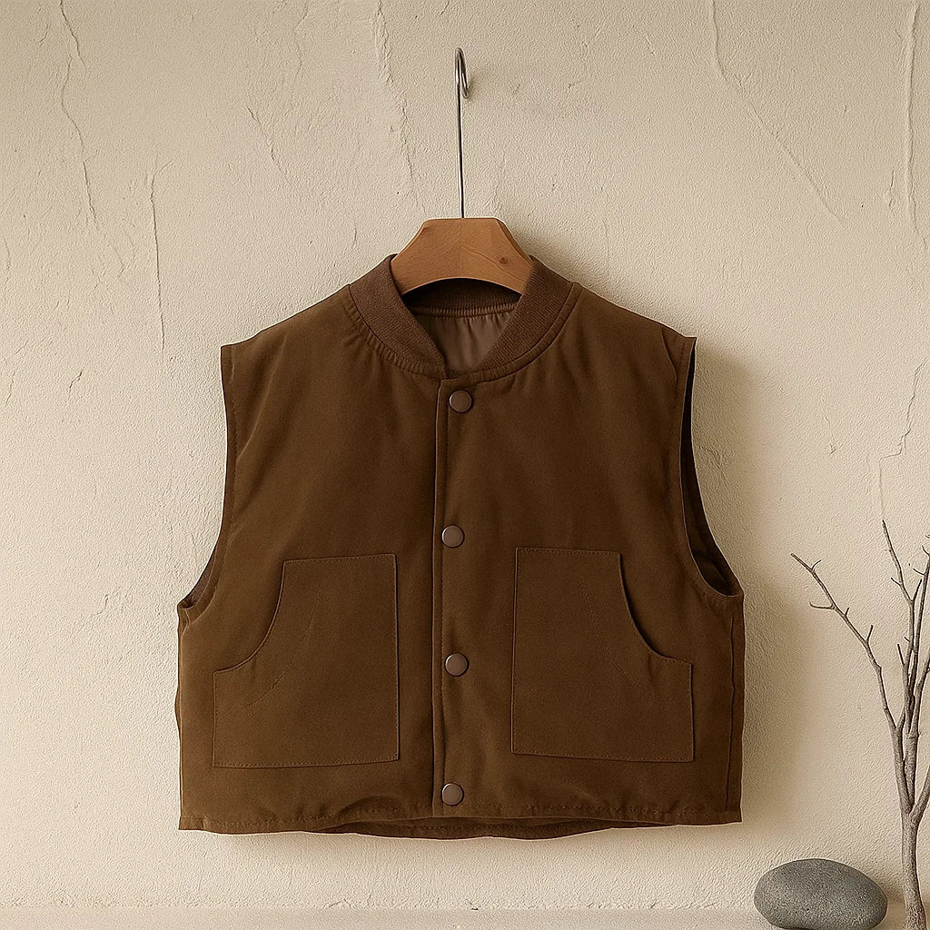 FleeceWear – Wygodna i nowoczesna – kamizelka bez rękawów