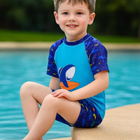 Thumbnail for AquaFun – Oddychający i bezpieczny – zestaw do pływania dla dzieci z ochroną UPF