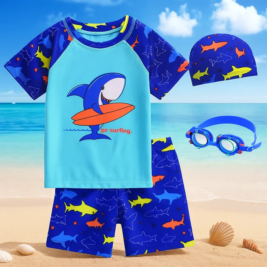 AquaFun – Oddychający i bezpieczny – zestaw do pływania dla dzieci z ochroną UPF