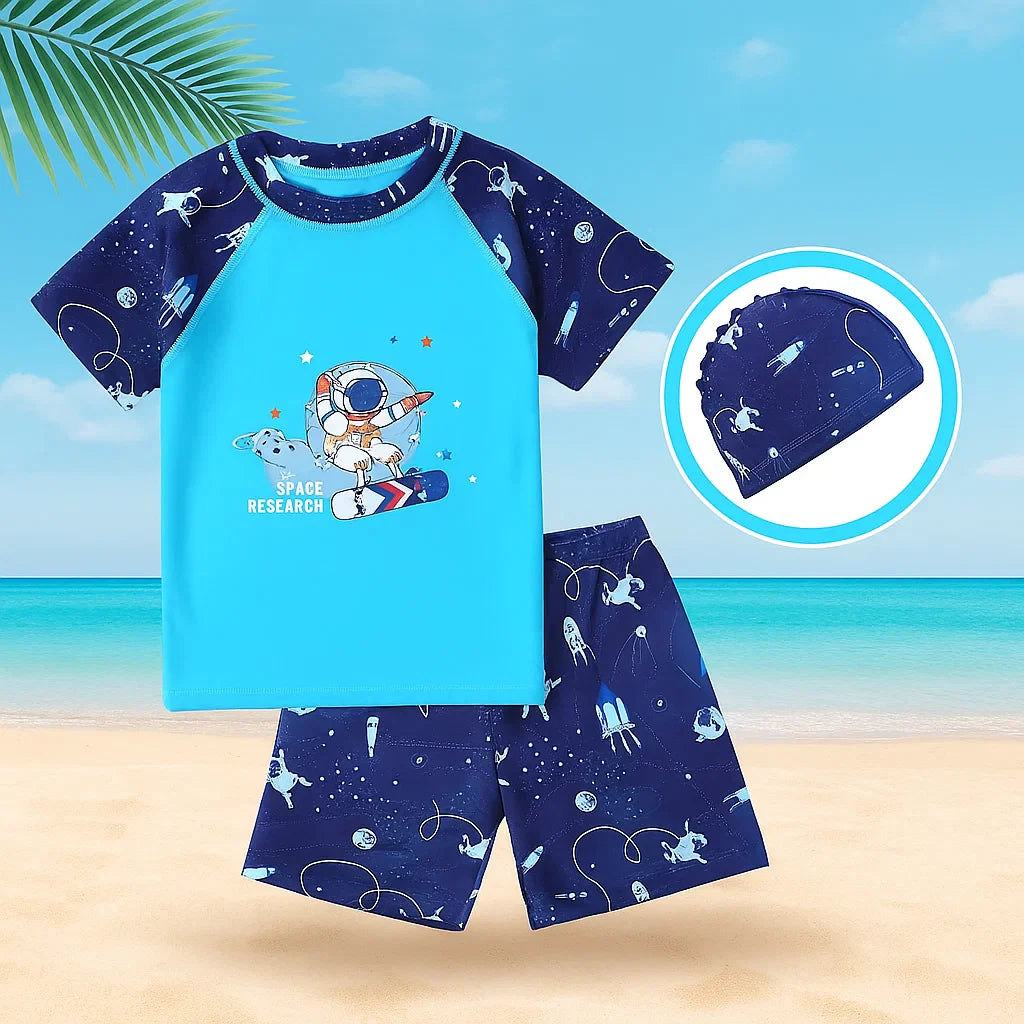 AquaFun – Oddychający i bezpieczny – zestaw do pływania dla dzieci z ochroną UPF