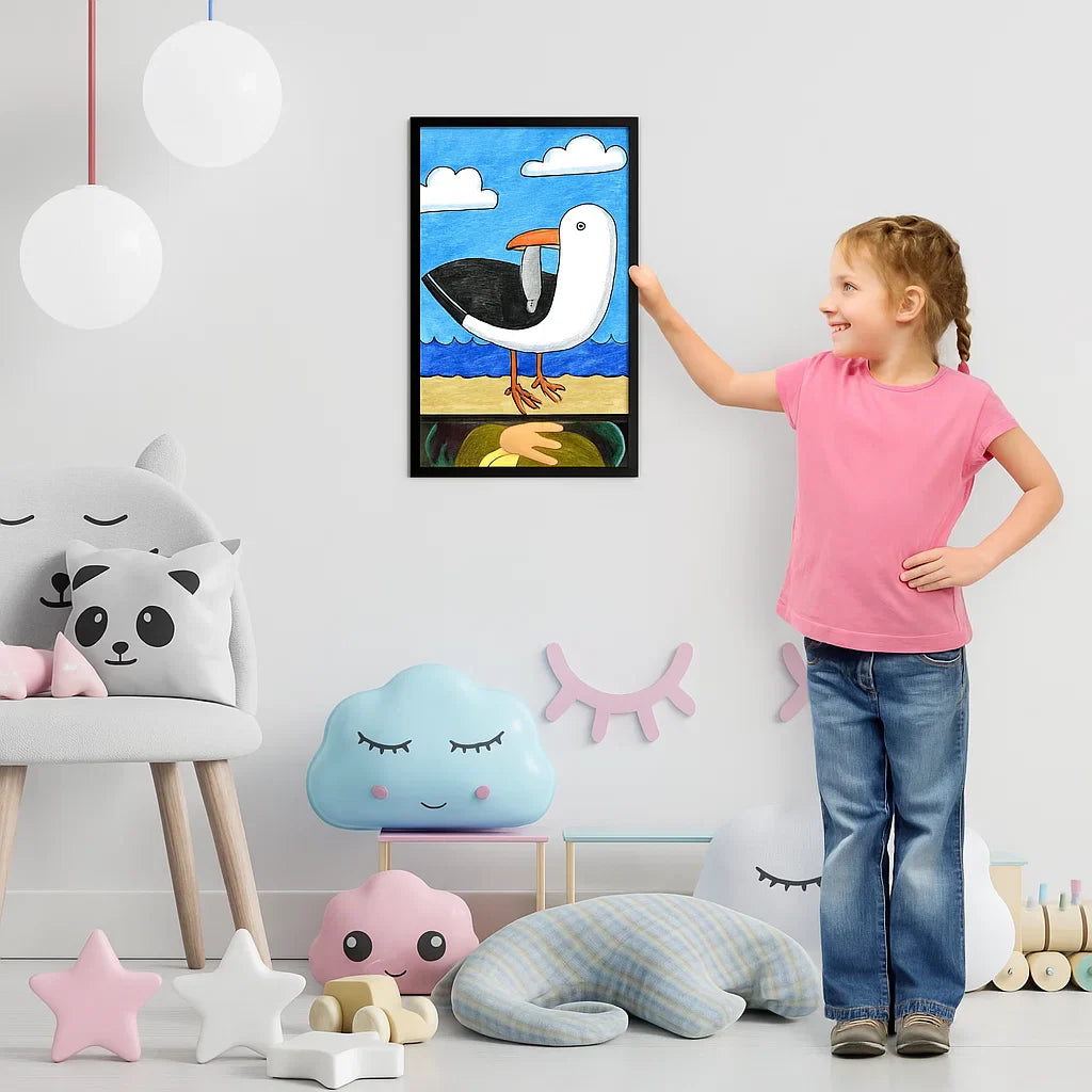 LittleGallery – Zabawne i edukacyjne – ramka na obrazek A4
