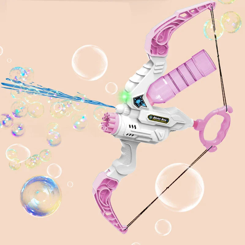 TrendyToys – Aktywny i kreatywny – 2 w 1 łukowa maszyna do baniek mydlanych
