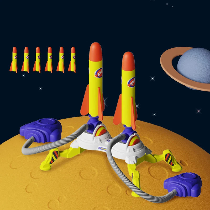 Air Rocket - Skacz i wystrzeliwuj – zabawka rakieta