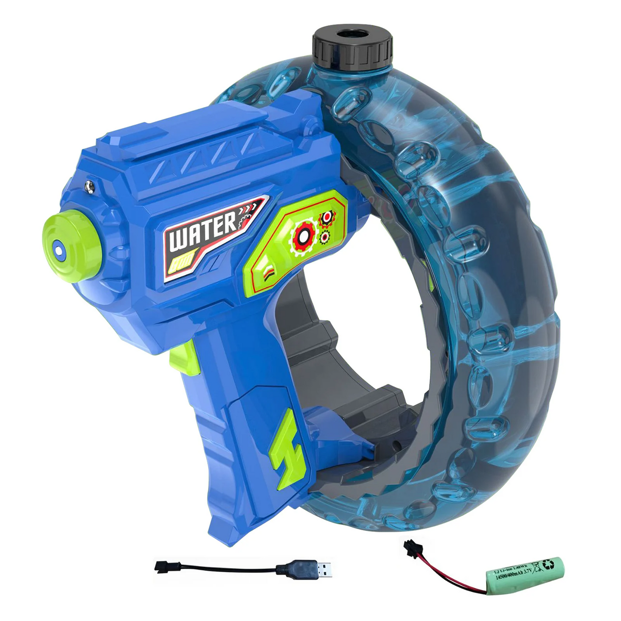 Water Blaster Pro™ – Zabawa światłem i pluskiem - pistolet na wodę