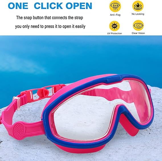 Wavee – Bezpieczne i wygodne - okulary pływackie dla dzieci