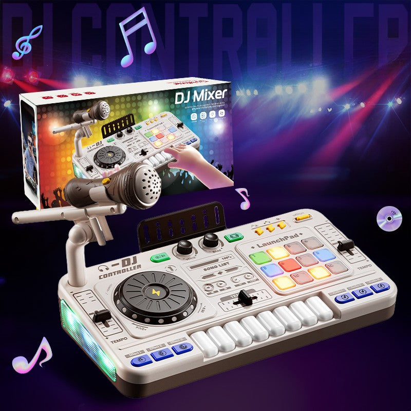 MiniDJ – Muzyczne i interaktywne – zabawka DJ Mixer