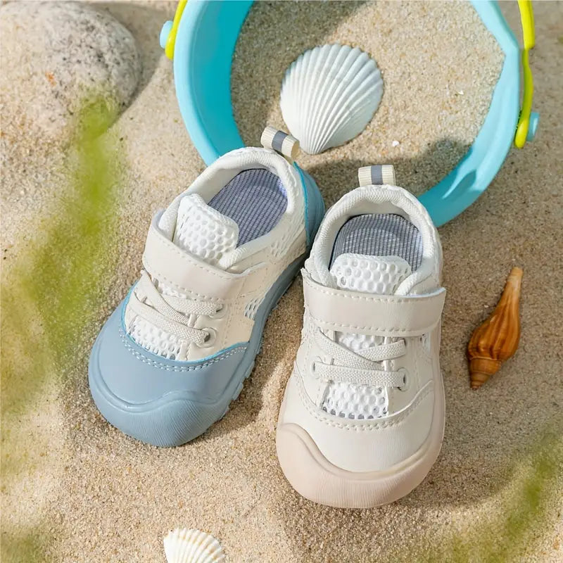 TinySteps Kids - Naturalne i bezpieczne – buty dla niemowląt Barefoot, niebieskie
