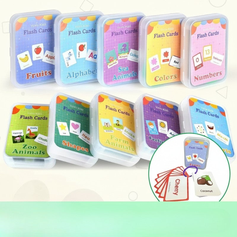 SmartyCards – Wesołe i bogate językowo – Karty edukacyjne z słowami (angielski)