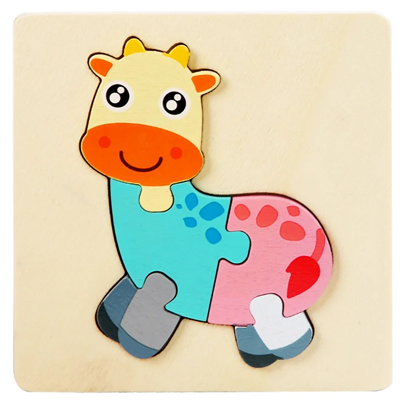 3D Wooden Puzzle™ - Drewniana układanka - Zabawka edukacyjna