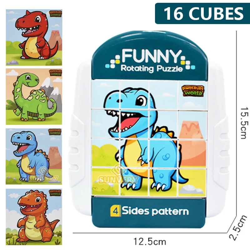 Twisty Puzzle™ - Puzzle obrotowe - Układanka dla dzieci