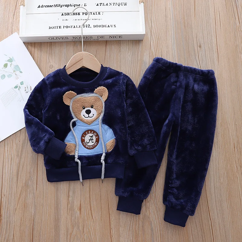 CozyBear – Ciepły i miękki – dziecięcy dres z motywem niedźwiadków