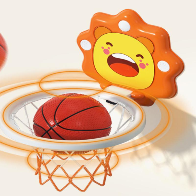 LionHoop – Umiejętności motoryczne i zabawa - zestaw do mini koszykówki dla dzieci